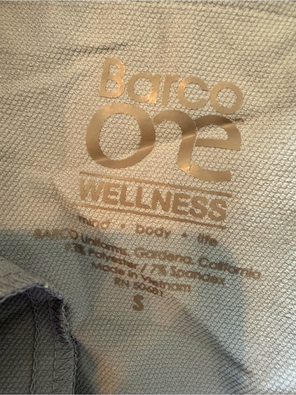 Barco One Wellness Scrub Bottom in Gray - Picture 4 of 5
